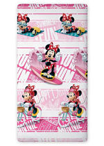 Drap-housse Minnie Mouse "Summer Fun" 90x200 cm