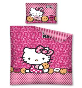 Parure De Lit hello Kitty "Patisserie" 160 x 200 cm