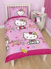 PARURE DE LIT HELLO KITTY - COEUR