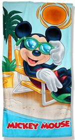 Serviette De Bain - Drap de plage Mickey Disney "Feeling Beach" 70x140