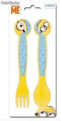 MINIONS - SET DE 2 COUVERTS MINIONS